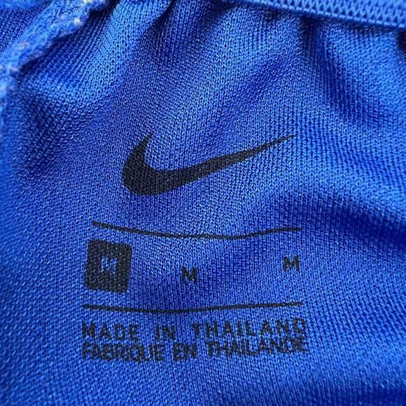 Nike Mens Royal Blue Basketball Shorts Drawstring Waist Size M - Picture 7 of 10